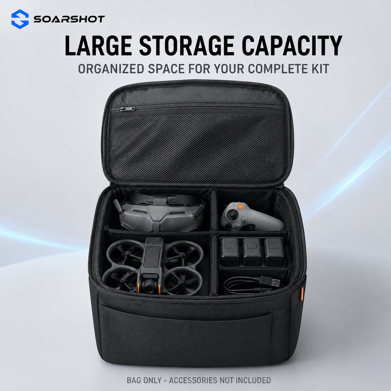 SOARSHOT DJI 아바타 2 고글 3 휴대용 크로 - Rc Helicopter Bag 리뷰 및 가격